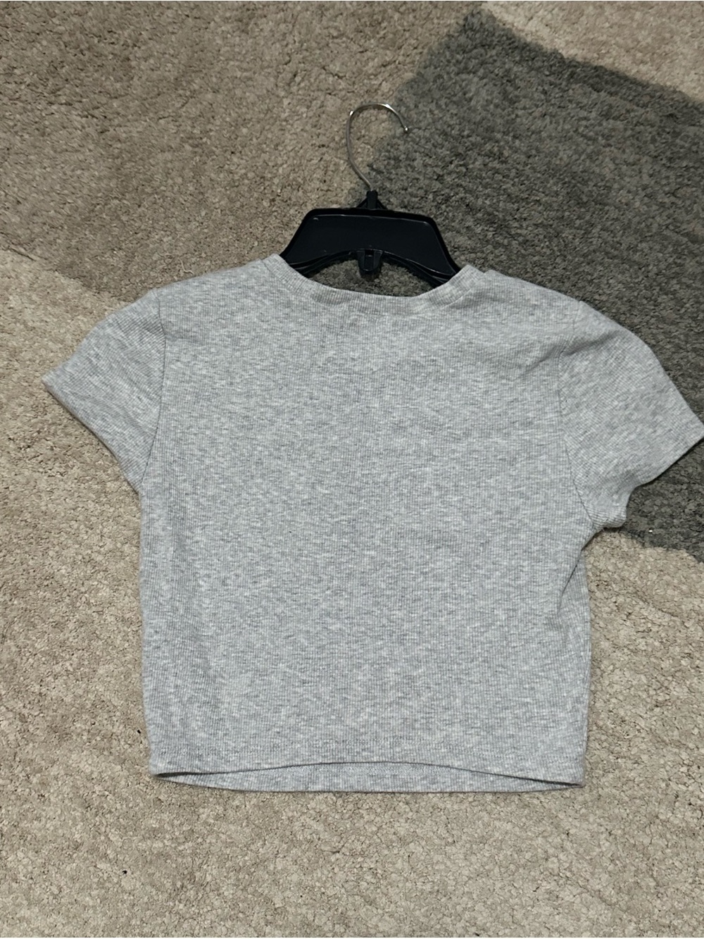 Garage Gray Crop Top S - Picture 2 of 3